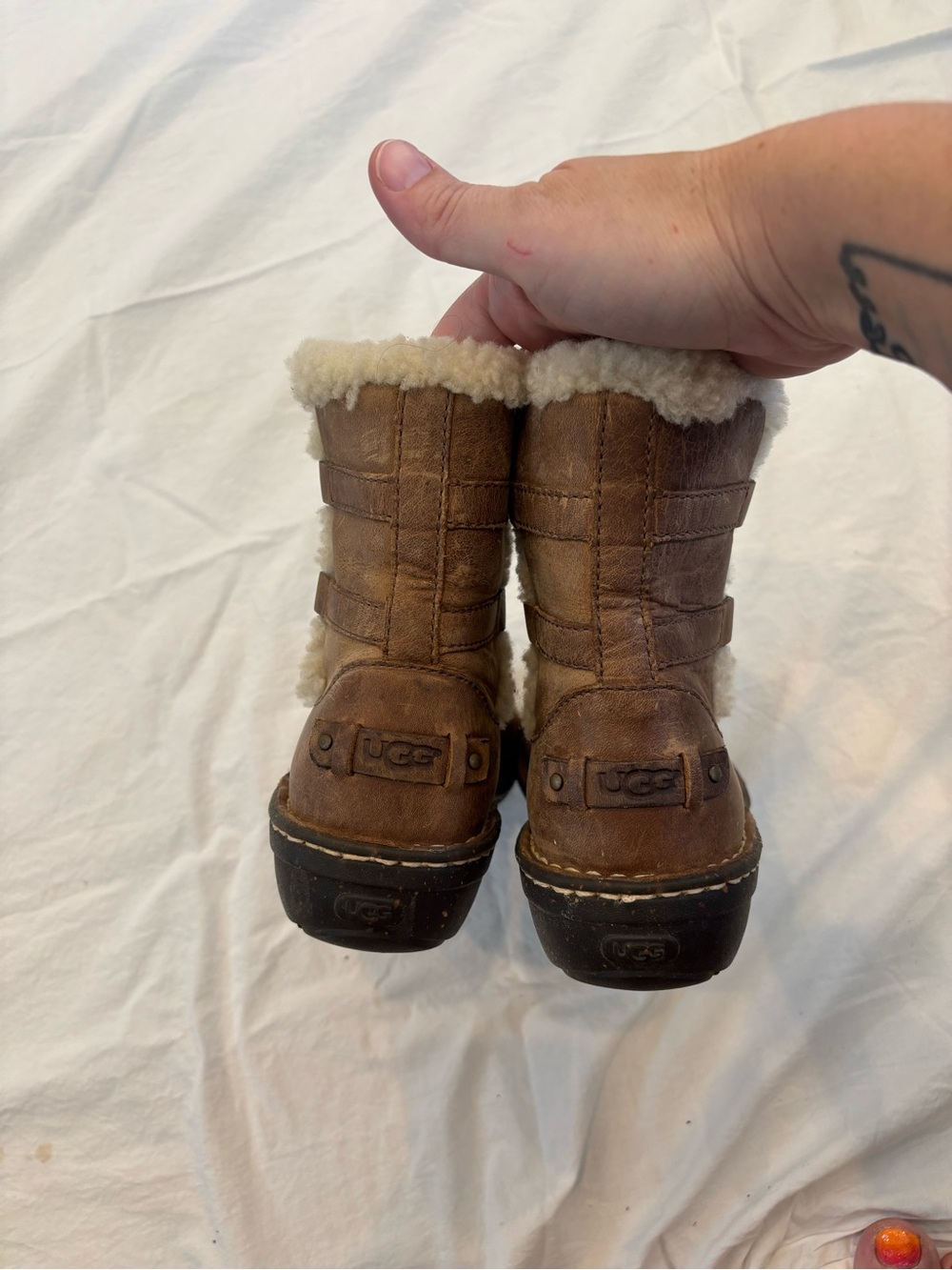 UGG Caspia shearling-lined boots